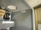 Used Retech Shredder/Grinder, Model 52/100. 40 mm rotating cutters with 4 points. Changeable counter knife. 100 hp motor with new fluid drive coupling and a rebuilt link belt gear box. Control panel....
