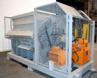 Used Linder Micromat Single-Shaft Shredder, Model MS2000, Carbon Steel. Approximately 22’’ Diameter (560mm) x 79.9’’ long (2030mm) cored rotor with approximately 104 staggered blades. 80