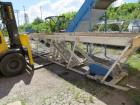 Used Retech / Vecoplan VH34/75 Horizontal Shredder – 75 HP with 30' Vibratory Infeed Conveyor