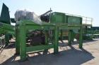 Used SSI MODEL M100E(63)  DUAL SHAFT SHREDDER, S/N S2296-M100E, JOB 11.0002045, POWERED BY A 200 HP 460 VOLT MOTOR THRU BREVINI MODEL SL8503 83.1:1 GEARBOX FOR MAXIMUM SPEED OF 27 RPM RIGHT HAND SHAF...