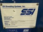 Used SSI Twin Shaft Dual-Shear Shredder, Model M85E(52), Serial# S3069. Approximate cutting chamber 35