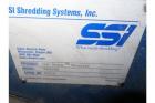 Used SSI SR400E Industrial Shredder – 100 HP High-Torque Dual Shaft Size Reduction System (2016)