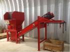 Used- Satrind F615 Shredder, driven by a 14.6 hp (11 kW) motor, 415V/3PH/50Hz. 1.2“ (30 mm) blade. Cutting chamber size 22.8...