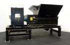 Used Shred-Pax Twin Shaft Shredder, Model AZ-80 EP, Carbon Steel. (2) Rows of intermeshing hook knives approximately 1-3/4
