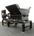 Used Shred-Pax Twin Shaft Shredder, Model AZ-80 EP, Carbon Steel. (2) Rows of intermeshing hook knives approximately 1-3/4