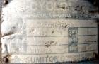 Used Shred-Pax Twin Shaft Shredder, Model AZ-80 EP, Carbon Steel. (2) Rows of intermeshing hook knives approximately 1-3/4