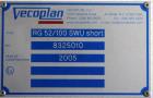 Used Vecoplan Shredder, Model RG52/100SWU Short.