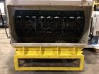 Used Vecoplan Single Shaft Shredder with Conveyor