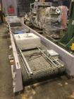 Used Vecoplan Single Shaft Shredder with Conveyor