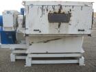 Used Vecoplan RG62/150 SPK FF Film and Fiber Single Shaft Shredder, Film and Fiber Rotor – 15? Diameter – 150 HP motor 480 volt with hydraulic pump to run the hydraulic ram, and Flenders Gear Box. Sp...