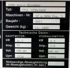 Used Zeno Waste Shredder