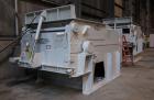 Used Zeno Low Noise Single Shaft Shredder/Chipper, model ZTLP 1800 X 1600, carbon steel. Feed opening 70’’ (1800mm) wide x approximately 62’’ (1600mm) long. 24’’ Diameter x 70’’ long single rotor wit...