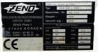Used- Zeno Low Noise Grinder, Type: ZTLP 800 x 1000, Carbon Steel.