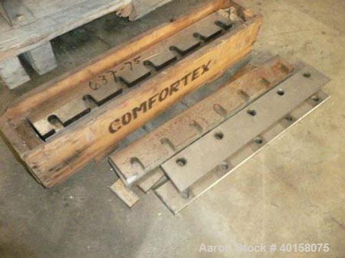 Used Polymer Systems 16" X 26" Scrap Grinder, model 1626. 3 knife open rotor with scissors cut. Includes 100 hp motor, standard tray feed hopper with auxiliary pipe feed chute, spare blades and blowe...