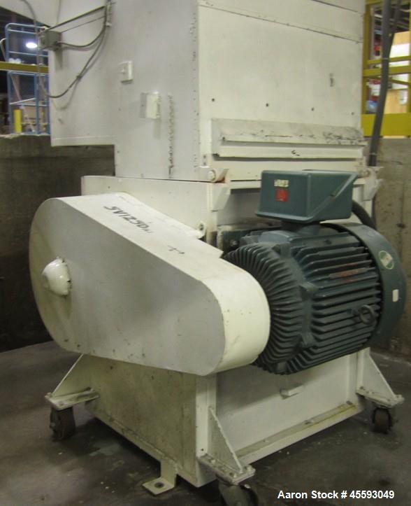 Used Approx. 50 hp plastic grinder, s/n 5V1250