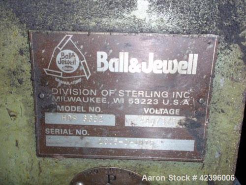 Used Carbon Steel Ball & Jewel Granulator, Model HDS 3652
