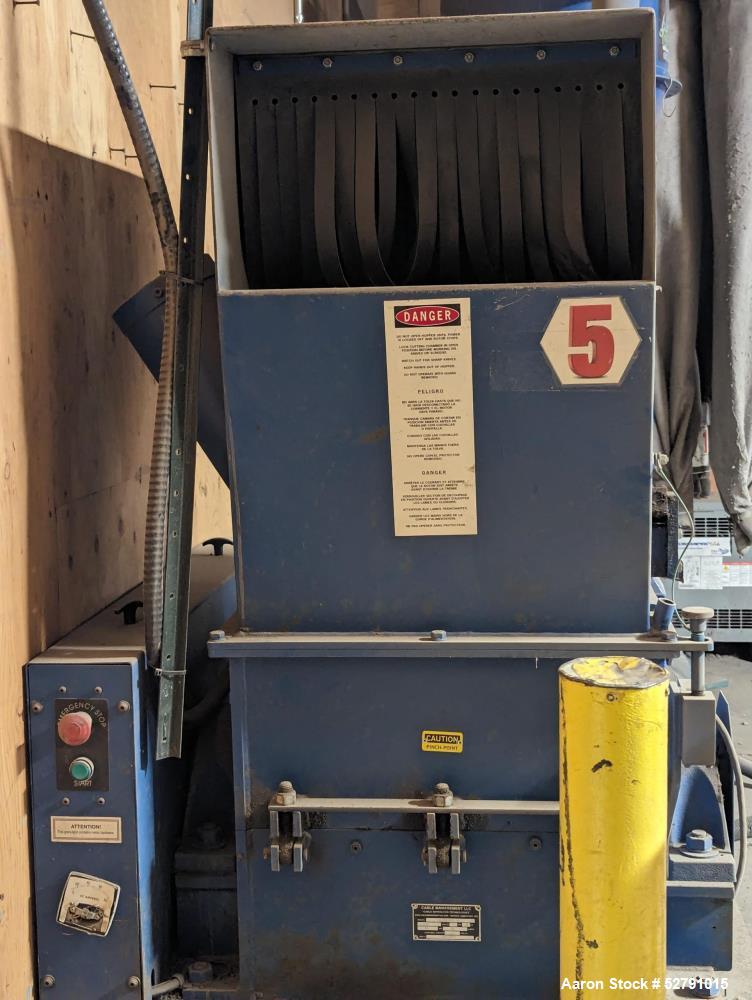 Used Cable Management Wire Chopper / Granulator System | 2018 | 25 HP Granulator + C1 Air Separator + Dust Collector