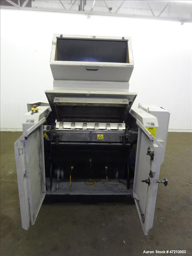 Used Conair Tangential Feed Granulator, Model CG-1436, Carbon Steel.