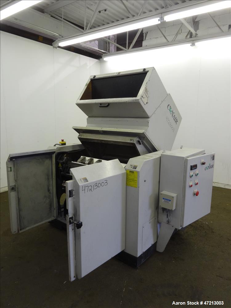 Used Conair Tangential Feed Granulator, Model CG-1436, Carbon Steel.