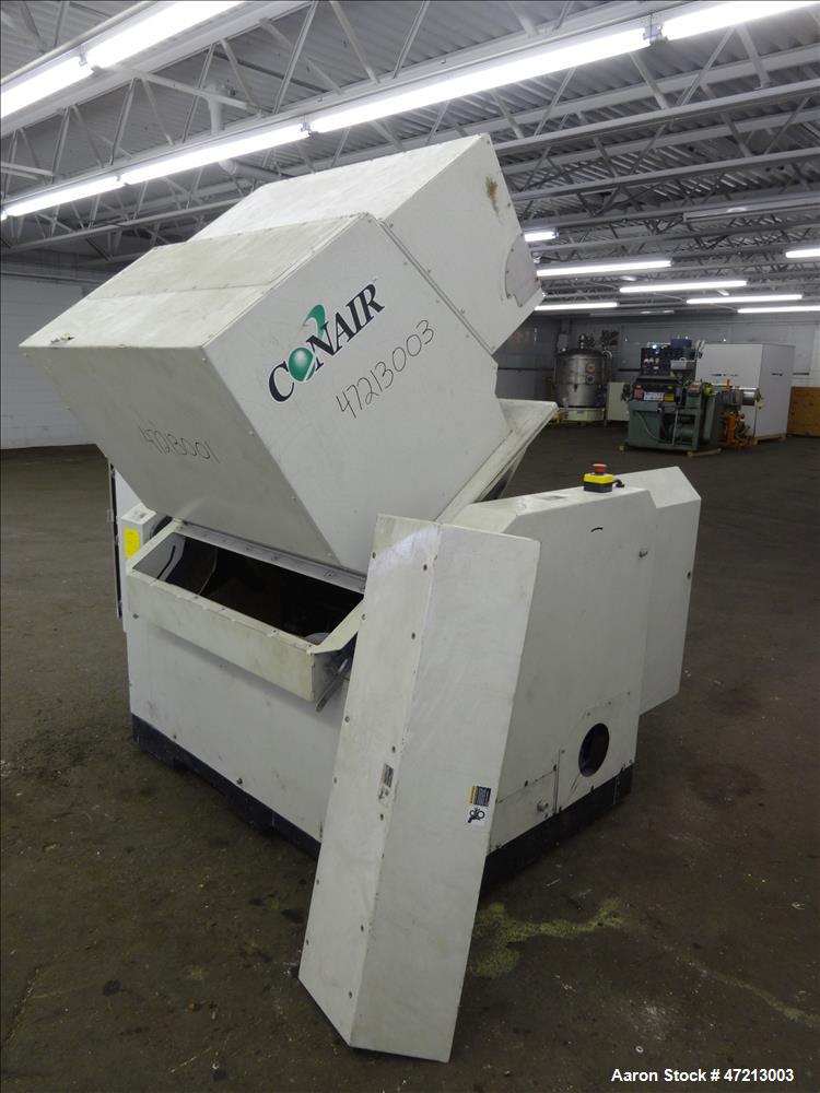 Used Conair Tangential Feed Granulator, Model CG-1436, Carbon Steel.