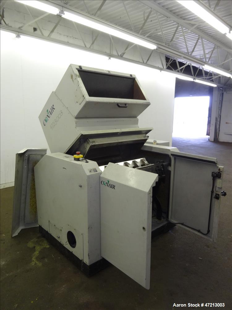Used Conair Tangential Feed Granulator, Model CG-1436, Carbon Steel.