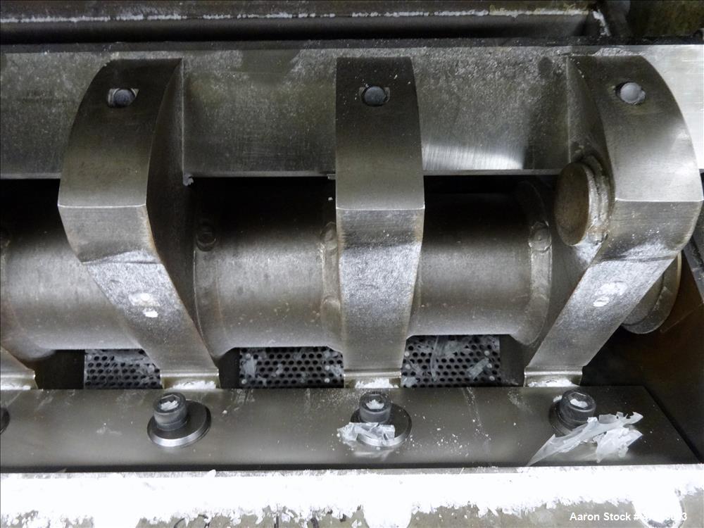 Used Conair Tangential Feed Granulator, Model CG-1436, Carbon Steel.
