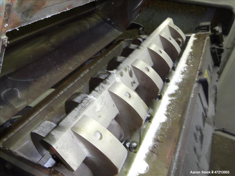 Used Conair Tangential Feed Granulator, Model CG-1436, Carbon Steel.