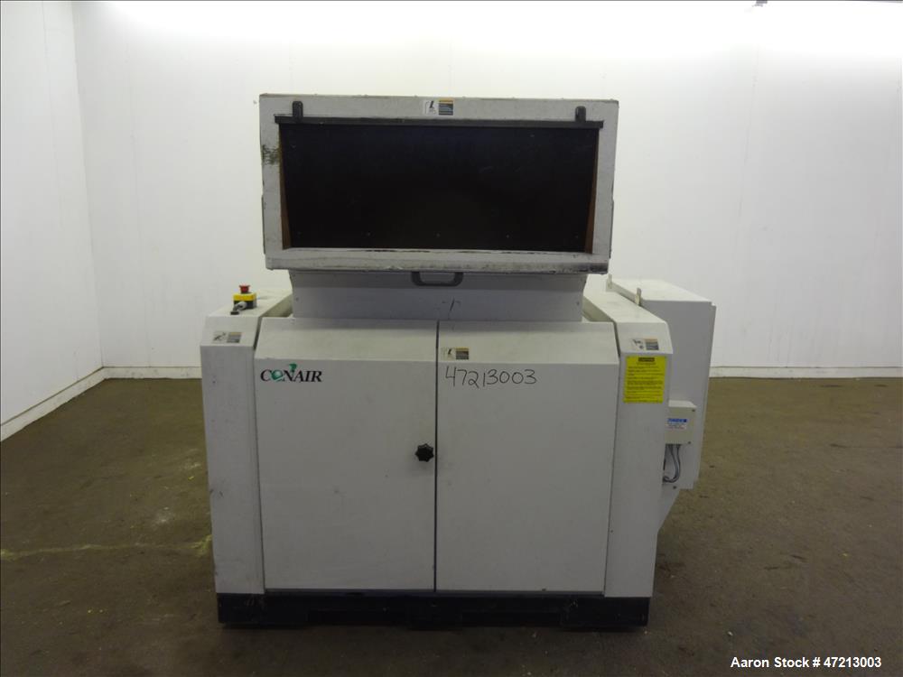 Used Conair Tangential Feed Granulator, Model CG-1436, Carbon Steel.