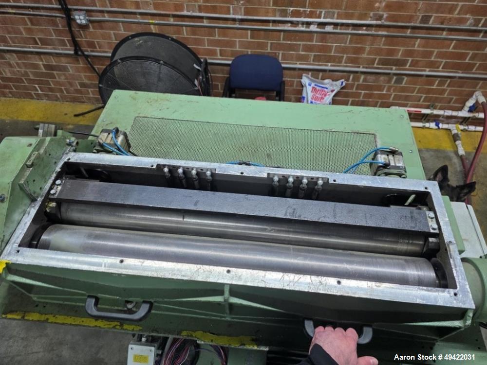 Used Conair CW1836 Thin Gauge Sheet Granulator – 75 HP, 18” x 36” Throat, Servo Feed, Built 2019