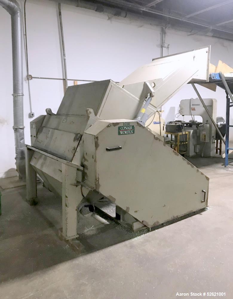 Used-Conair Wor-Tex Granulator, Model LC 56