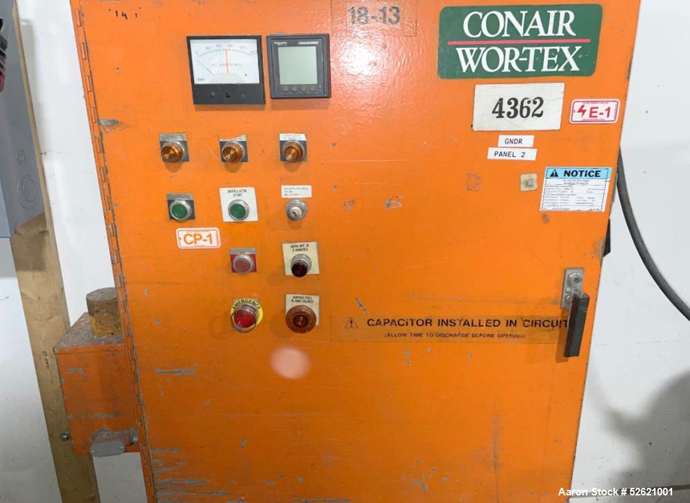 Used-Conair Wor-Tex Granulator, Model LC 56