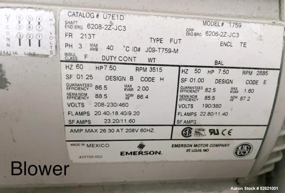 Used Conair Wor-Tex Granulator, Model LC 56