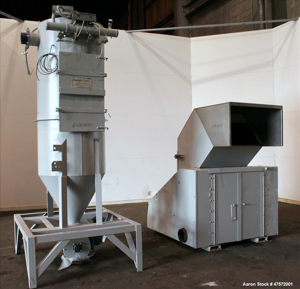 Used Cumberland Granulator, Model 18 X 36-3KN, Carbon steel.