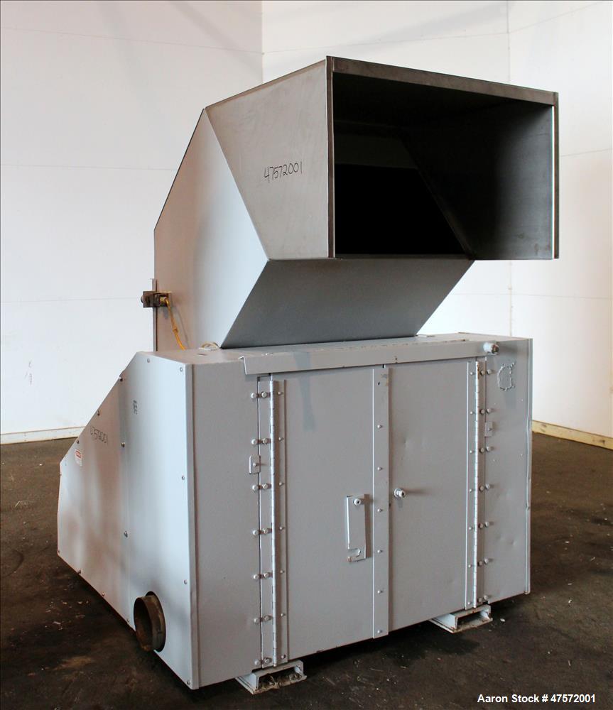 Used Cumberland Granulator, Model 18 X 36-3KN, Carbon steel.