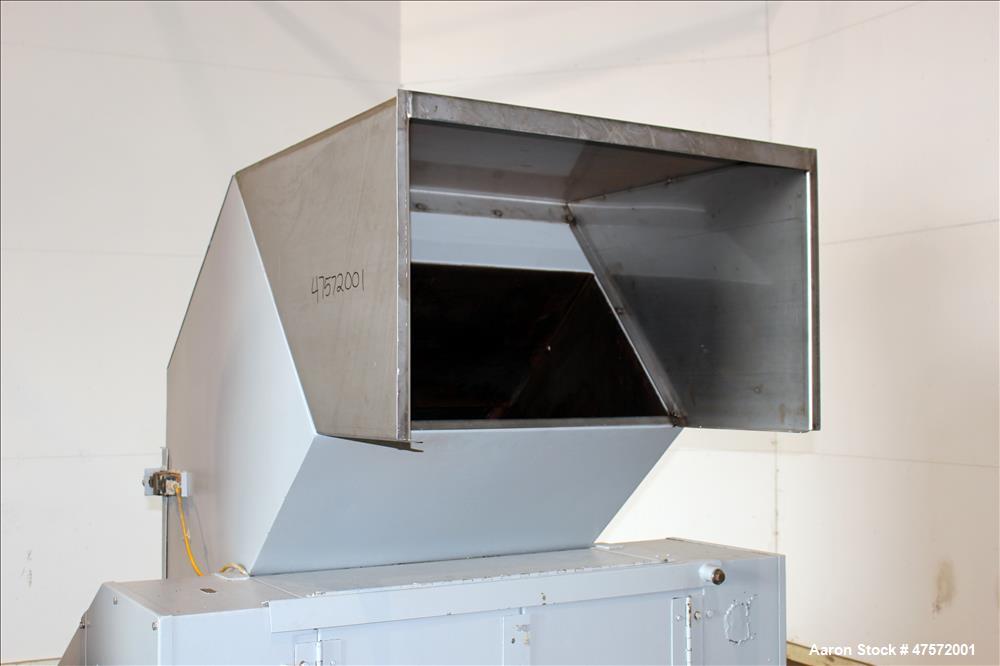 Used Cumberland Granulator, Model 18 X 36-3KN, Carbon steel.