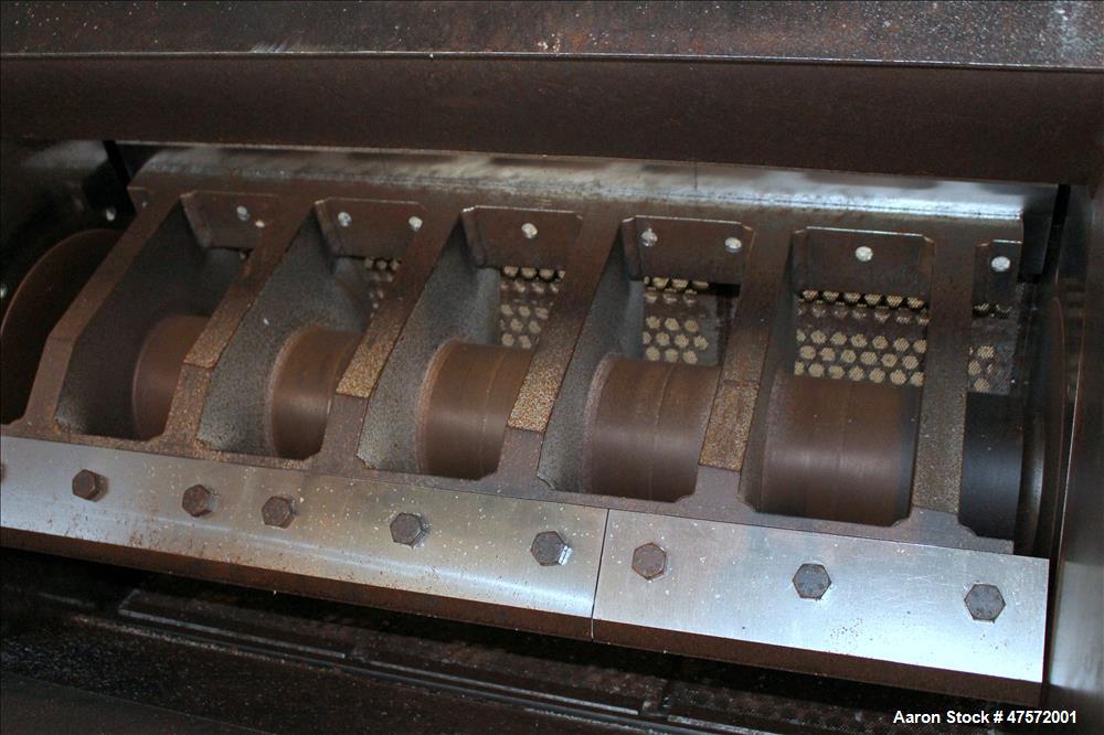 Used Cumberland Granulator, Model 18 X 36-3KN, Carbon steel.
