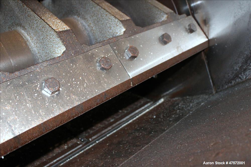 Used Cumberland Granulator, Model 18 X 36-3KN, Carbon steel.
