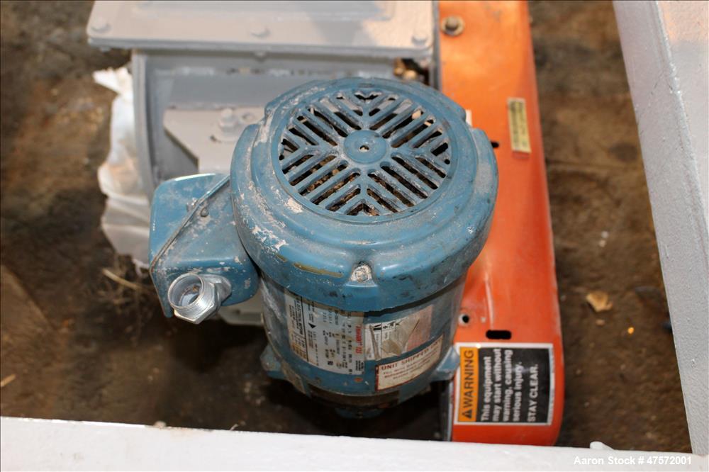 Used Cumberland Granulator, Model 18 X 36-3KN, Carbon steel.