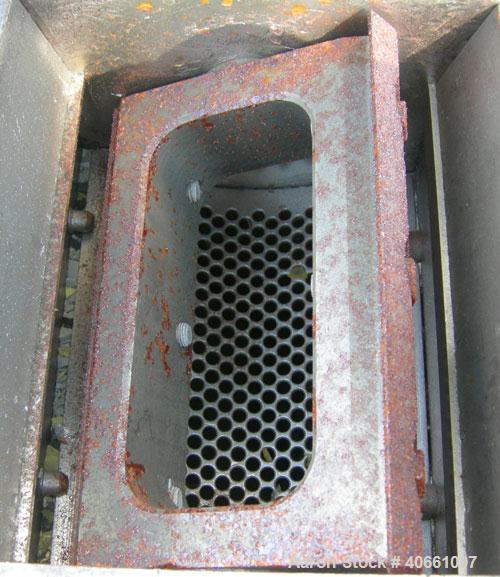 Used Cumberland Granulator, size 1 Gran. 2KN.  Approximate 10" wide 2 bolt on blade, open rotor.  10" x 9" carbon steel chamber.  Tilt back pelican style feed hopper, bottom discharge drawer.  Approx...