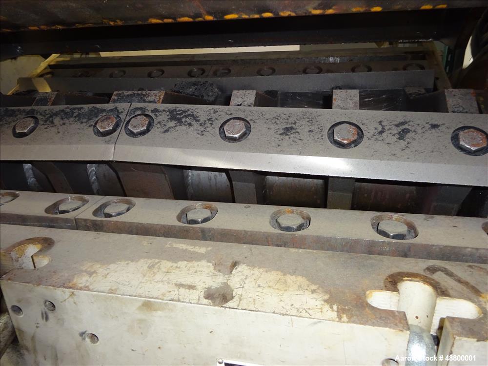 Used Cumberland Series 2000 Granulator, Model 2042, Carbon Steel.
