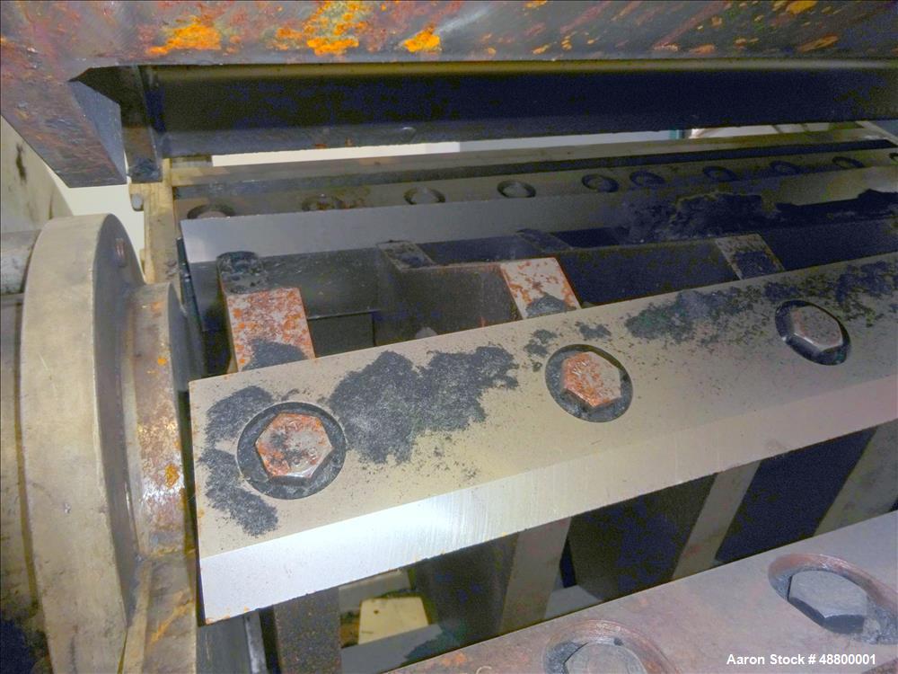Used Cumberland Series 2000 Granulator, Model 2042, Carbon Steel.