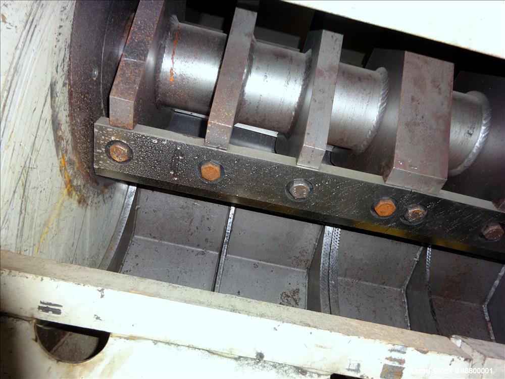 Used Cumberland Series 2000 Granulator, Model 2042, Carbon Steel.