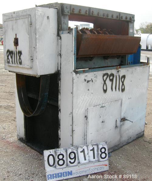 USED: Cumberland granulator, model 20X50. Approximate 20" diameter x 50" wide open rotor, requires blades. 20" x 50" feed throat with bolt on hopper. Driven by a 200 hp, 3/60/460 volt, 1780 motor. Ap...