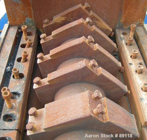 USED: Cumberland granulator, model 20X50. Approximate 20" diameter x 50" wide open rotor, requires blades. 20" x 50" feed throat with bolt on hopper. Driven by a 200 hp, 3/60/460 volt, 1780 motor. Ap...