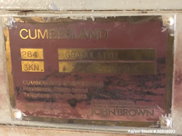 Used - Cumberland Granulator, Model 284