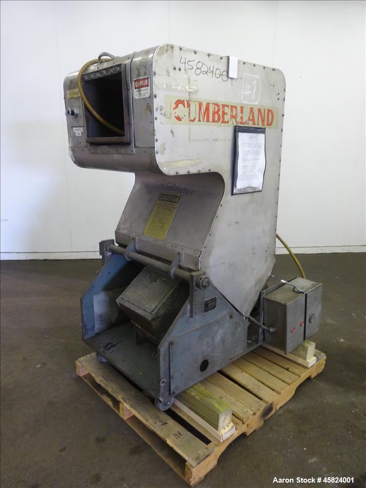 Used Cumberland Granulator Model 285 3 Knife