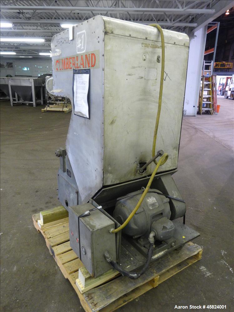 Used Cumberland Granulator Model 285 3 Knife
