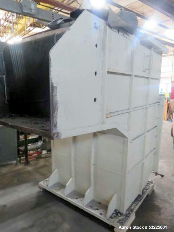 Used- Cumberland Model 3250 HOG Granulator. 32" x 50" Feed throat. 36-knife hog rotor, 2 bed knife (4 pcs raised one side). ...