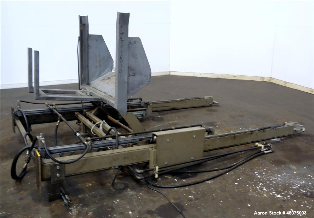 Used Cumberland Granulator, Model 37B-3KN. Approximate 21-1/4" x 37-7/16" Feed opening with bolt on hopper. Approximate 16" diameter cutting circle with 3 rows of 2 bolt on blades, open rotor, set up...