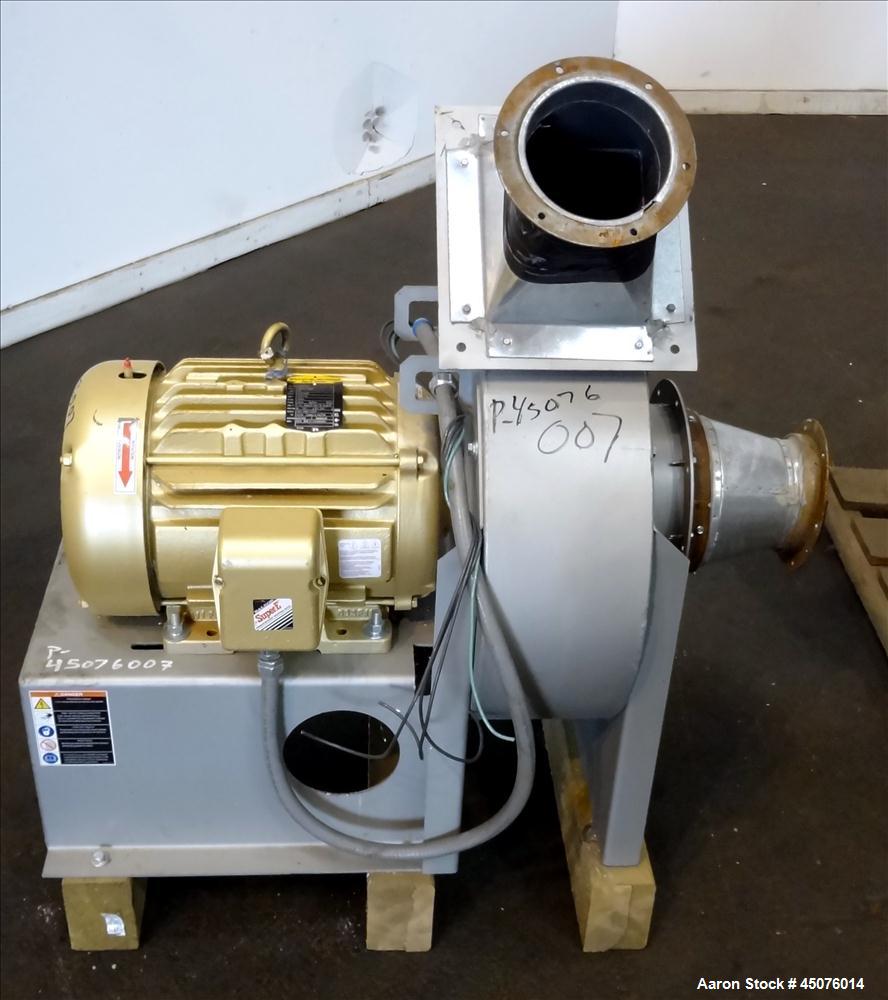 Used Cumberland Granulator, Model 50 Gran. 7KN. Approximate 50" x 25" feed opening with a bolt on hopper. Approximate 25" diameter cutting circle with 7 rows of 2 bolt on blades, open rotor, set up f...